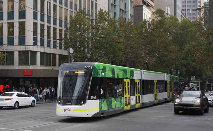 Yarra Trams Bombardier E2 6062